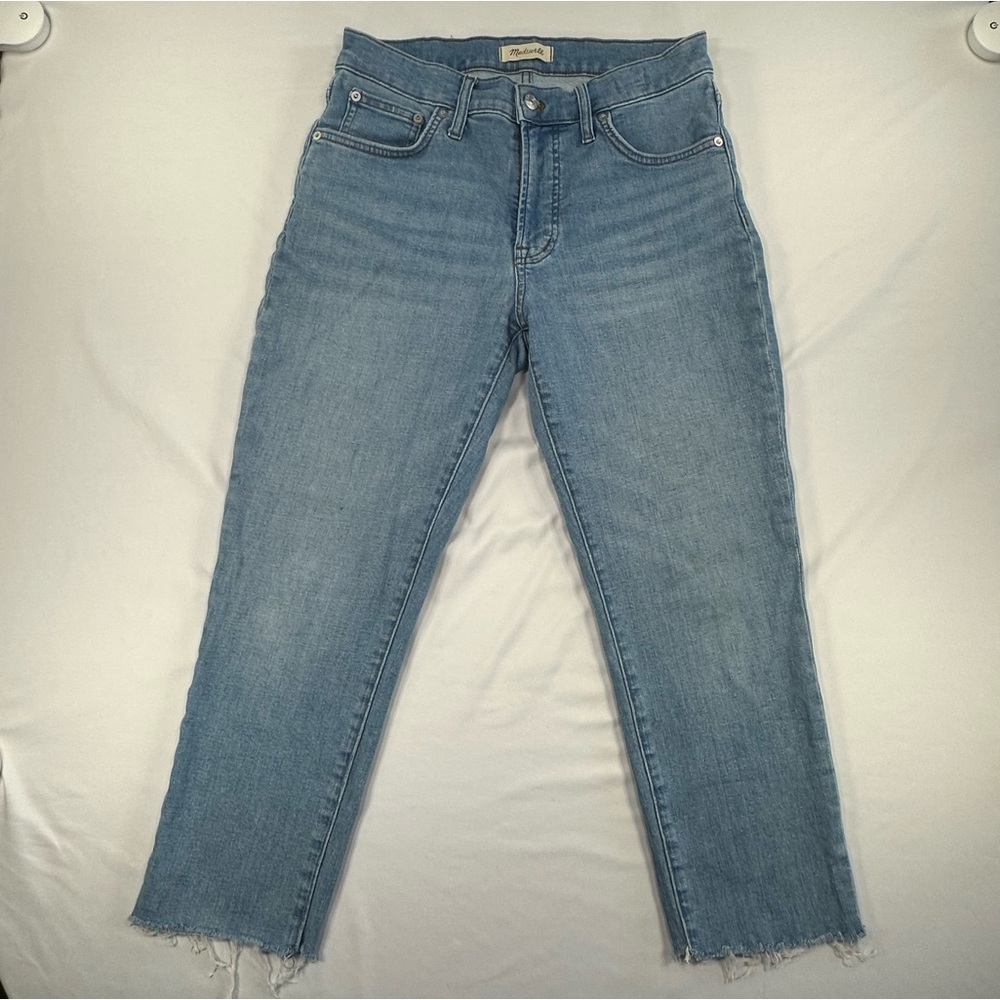 Madewell Light Blue Cropped Ankle Jeans